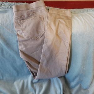 No Boundaries khaki jeggings